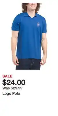 TJ Maxx Logo Polo offer