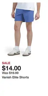 TJ Maxx Vanish Elite Shorts offer