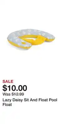TJ Maxx Lazy Daisy Sit And Float Pool Float offer