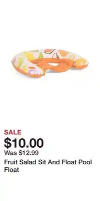 TJ Maxx Fruit Salad Sit And Float Pool Float offer
