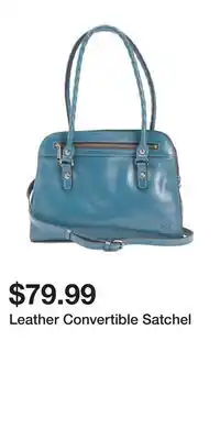 TJ Maxx Leather Convertible Satchel offer