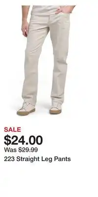 TJ Maxx 223 Straight Leg Pants offer