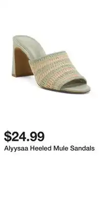 TJ Maxx Alyysaa Heeled Mule Sandals offer