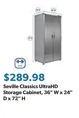 Sam's Club Seville Classics UltraHD Storage Cabinet, 36 W x 24 D x 72 H offer