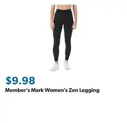 Sam's Club Member's Mark Women's Zen Legging offer