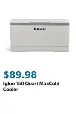 Sam's Club Igloo 150 Quart MaxCold Cooler offer