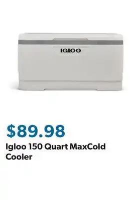 Sam's Club Igloo 150 Quart MaxCold Cooler offer