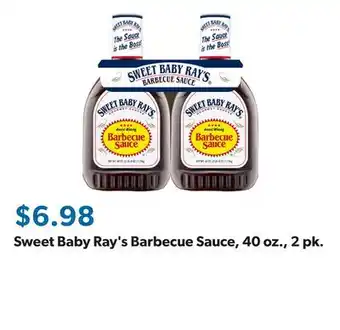 Sam's Club Sweet Baby Ray's Barbecue Sauce, 40 oz., 2 pk offer