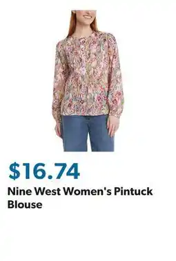 Sam's Club Nine West Women's Pintuck Blouse offer