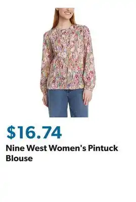 Sam's Club Nine West Women's Pintuck Blouse offer