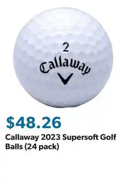 Sam's Club Callaway 2023 Supersoft Golf Balls (24 pack) offer