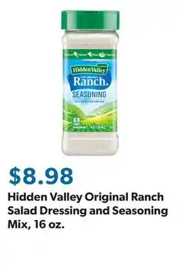Sam's Club Hidden Valley Original Ranch Salad Dressing and Seasoning Mix, 16 oz offer