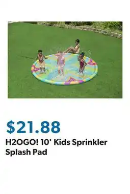 Sam's Club H2OGO! 10' Kids Sprinkler Splash Pad offer