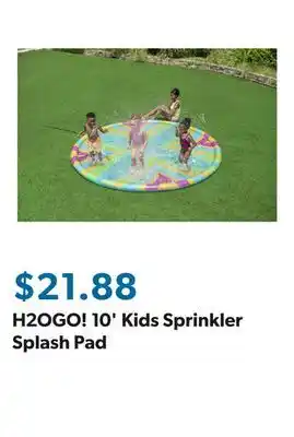 Sam's Club H2OGO! 10' Kids Sprinkler Splash Pad offer