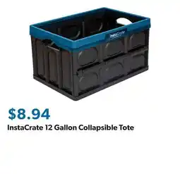 Sam's Club InstaCrate 12 Gallon Collapsible Tote offer