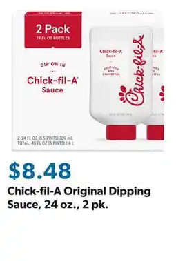 Sam's Club Chick-fil-A Original Dipping Sauce, 24 oz., 2 pk offer