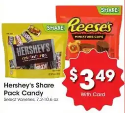 Kroger Hershey's Share Pack Candy offer