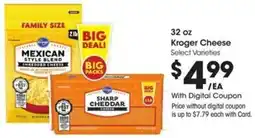 Kroger Kroger Cheese offer