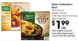 Kroger Marie Callender's Bowl offer