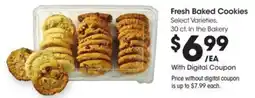 Kroger Fresh Baked Cookies offer