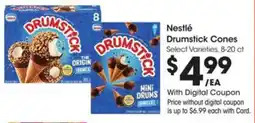 Kroger Nestlé Drumstick Cones offer