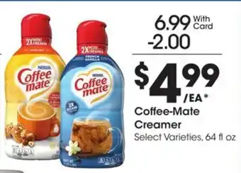Kroger Coffee Mate Creamer offer