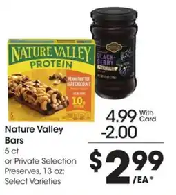 Kroger Nature Valley Bars offer