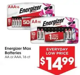 Kroger Energizer Max Batteries offer