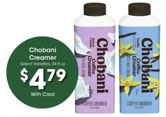 Kroger Chobani Creamer offer