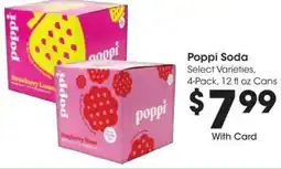 Kroger Poppi Soda offer