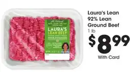 Kroger Laura's Lean 92% Lean Ground Beef offer