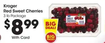 Kroger Kroger Red Sweet Cherries offer