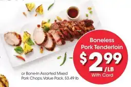 Kroger Boneless Pork Tenderloin offer