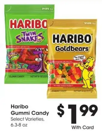 Kroger Haribo Gummi Candy offer
