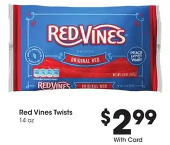 Kroger Red Vines Twists offer
