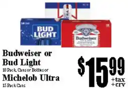 Baja Ranch Budweiser or Bud Light offer