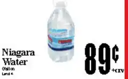 Baja Ranch Niagara Water offer
