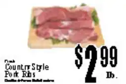 Baja Ranch County Style Pork Ribs offer