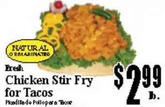 Baja Ranch Fresh Chicken Stir Fry for Tacos offer