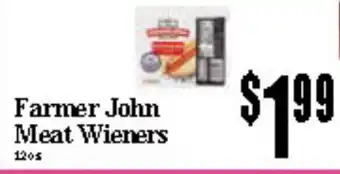 Baja Ranch Farmer John Meat Wieners offer