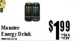 Baja Ranch Monster Energy Drink offer