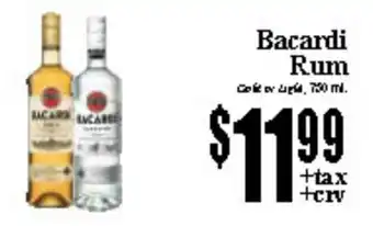 Baja Ranch Bacardi Rum offer