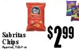Baja Ranch Sabritas Chips offer