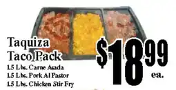 Baja Ranch Taquiza Taco Pack offer