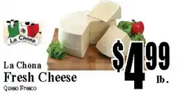 Baja Ranch La Chona Fresh Cheese offer