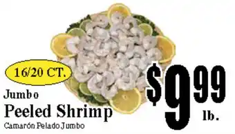 Baja Ranch Jumbo Peeled Shrimp offer