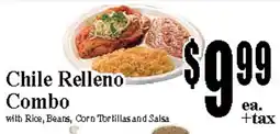 Baja Ranch Chile Relleno Combo offer