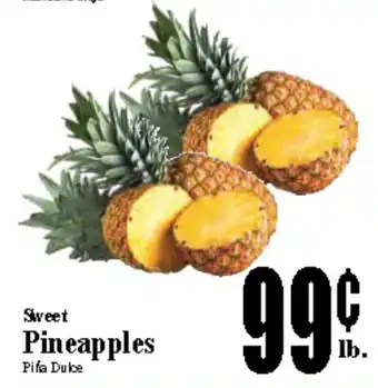 Baja Ranch Sweet Pineapples offer