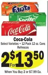 Sellers Bros Coca-Cola offer