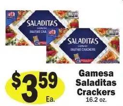 Sellers Bros Gamesa Saladitas Crackers offer